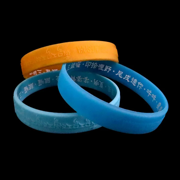 New design promotional decorative silicone wristbands black lives matter bracelets custom debossed ink filled silicone wristband