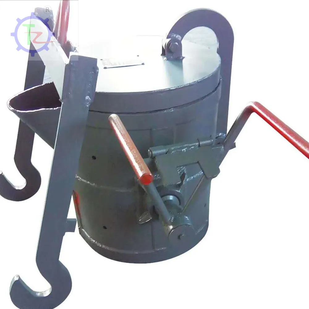 Foundry pouring steel ladle furnace casting ladle iron pouring ladle for melting furnace