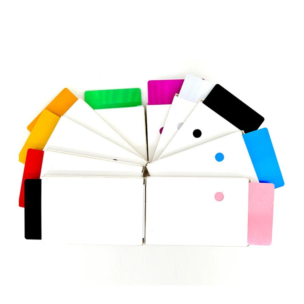 Engravable Colorful Durable Metal Aluminum Business Name Card for Men and Women