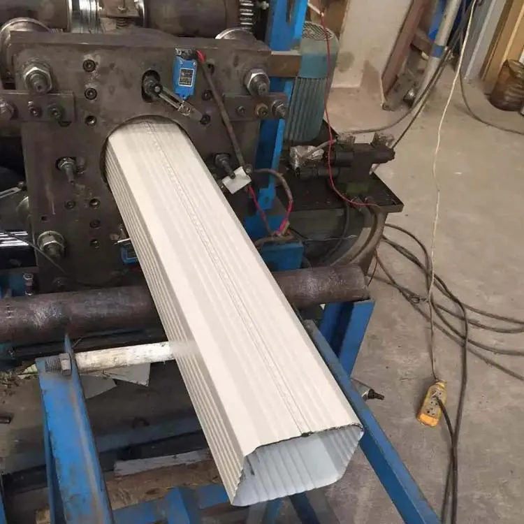 Full Automatic Rain Water Steel Downpipe Roll Forming Machine/water Falling Down Gutter Making Machines