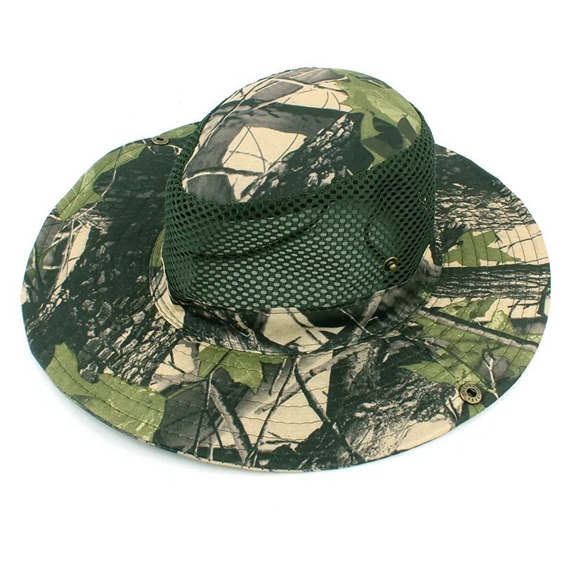 Outdoor Sunscreen Hat Camouflage Breathable Sunshade Jungle Hat Leisure Travel Mountaineering Fishing Hat