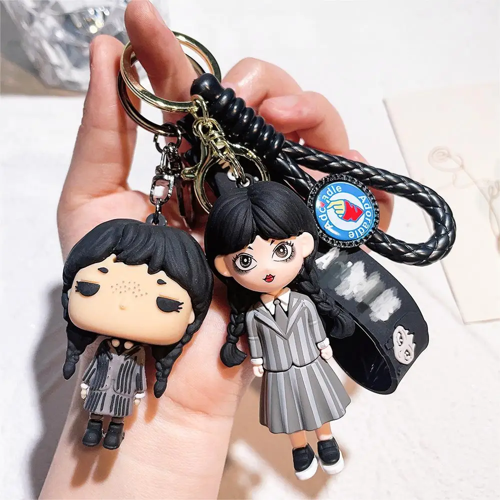 OEM Manufacturer Made Custom Logo Soft 2D 3D PVC Key ring 2023 New Style Cute Rubber PVC Anime Key Chain