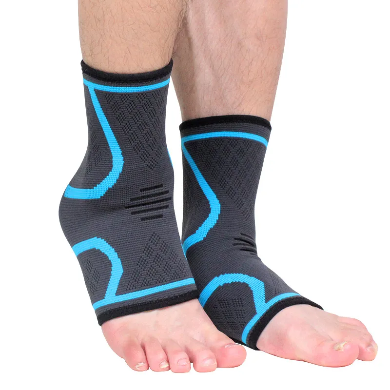 GOODIES 2022 New Wholesale Breathable Sports Guard Brace Adjustable Nylon Compression Ankle Support