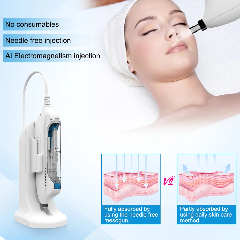Tuying Weishu No Needle Water Mesotherapy Gun for Skin Rejuvenation