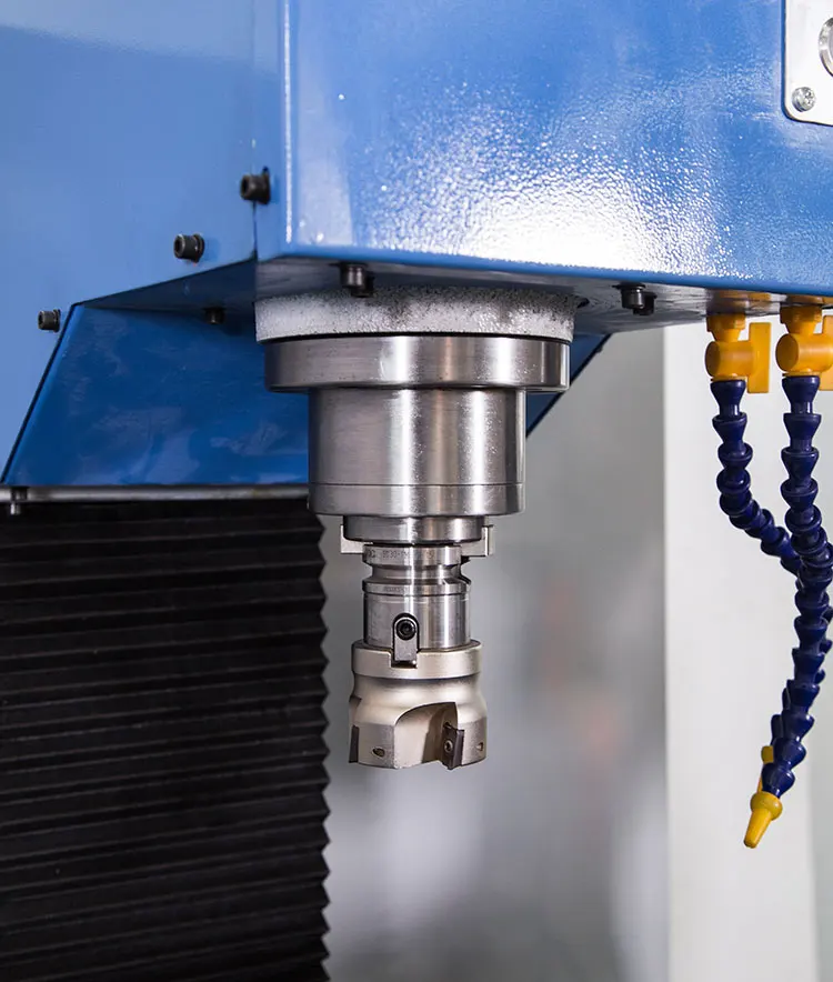 mini cnc mill 3 axis XK7124 for metal cutting