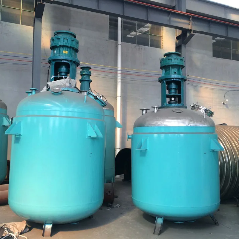 Stainless Steel Jacketed Reactor 50Ltr50 Liter Hot Melt Adhesive Underwater Granulation Turnkey Project Stirred Reactor Cstr