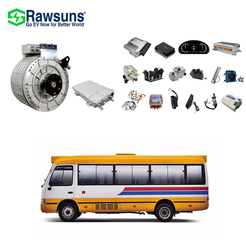 Rawsun Electric Car Motor RSTM420 150kw for Electric Bus Conversion Kit Truck Traction Motor for Electric Vehicle