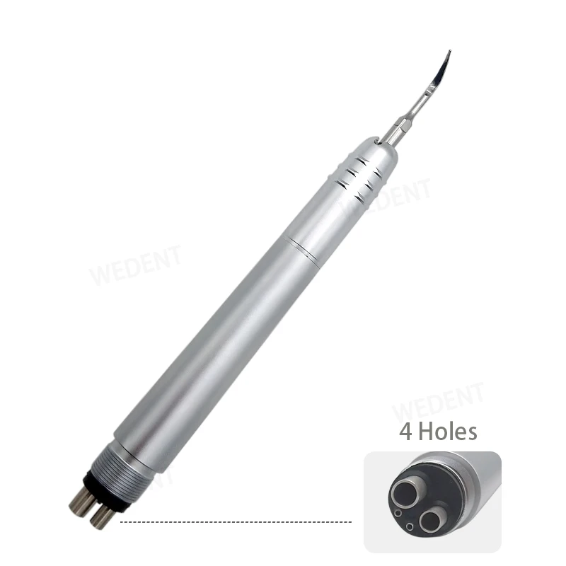 Dental Instruments 2/4-hole With 3 Scaler Tips Dental Ultrasonic Air Scaler Handpiece