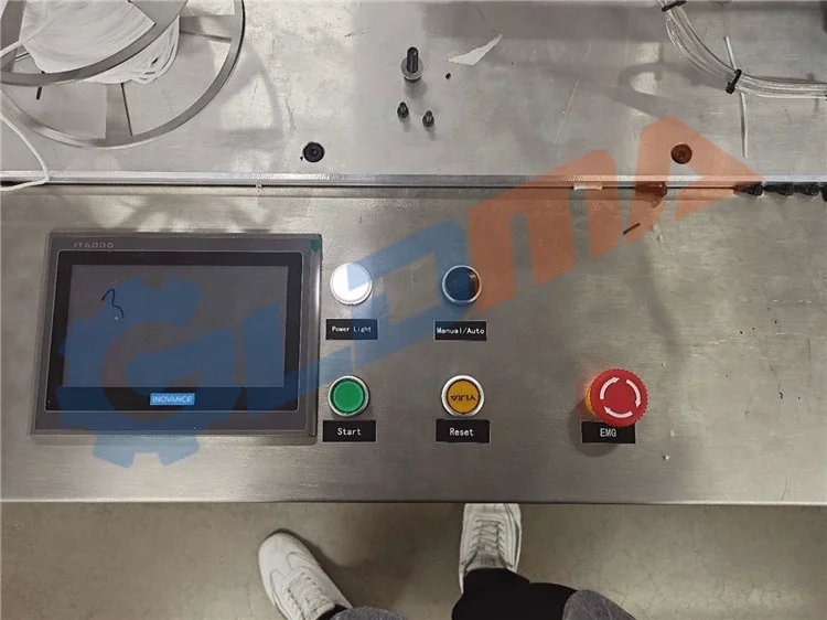 PLC automatic flat face mask making machine