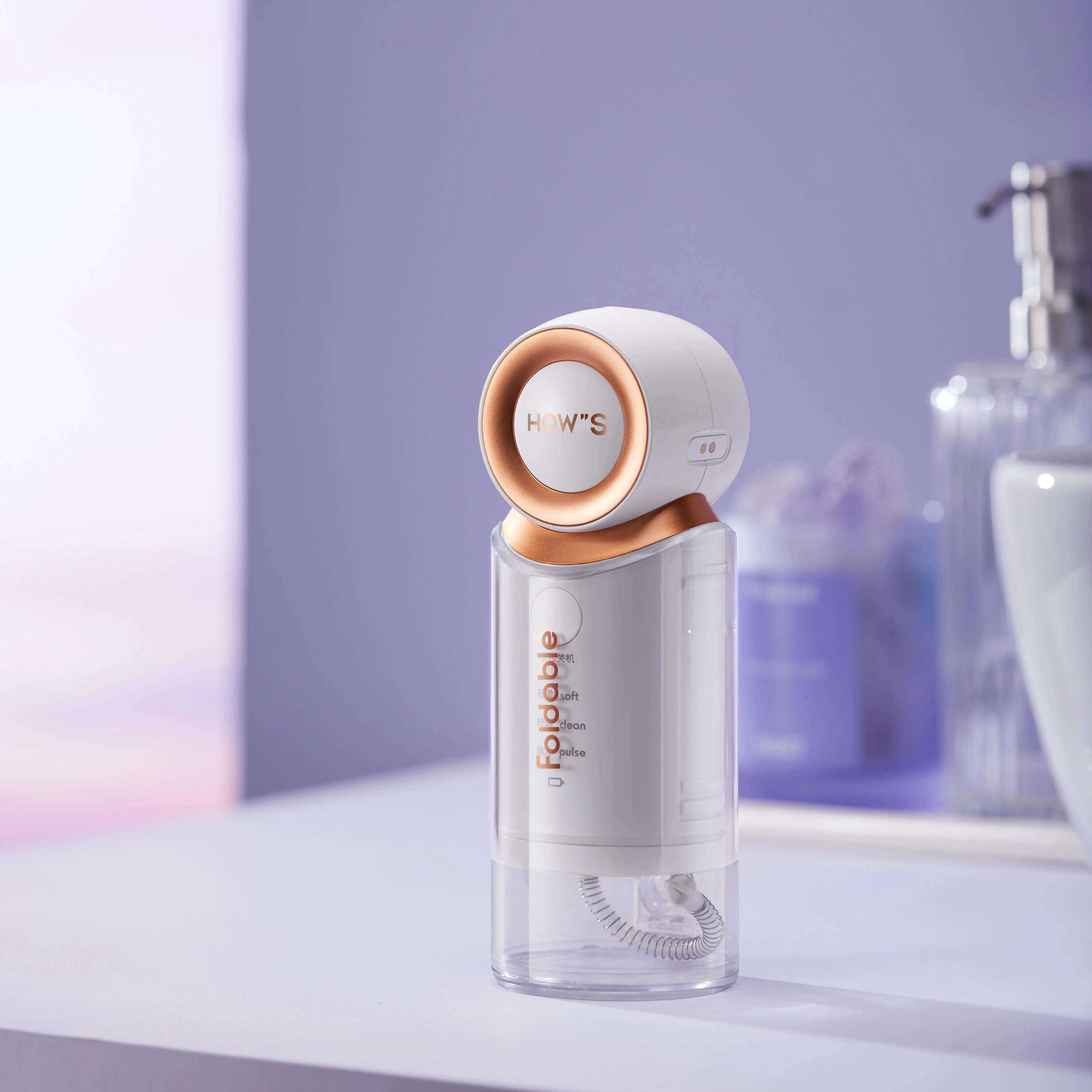 Jianghun 155 Angle Rotatable Nozzle Storage Waterpick Water Flosser Travel Dental Irrigator Oral