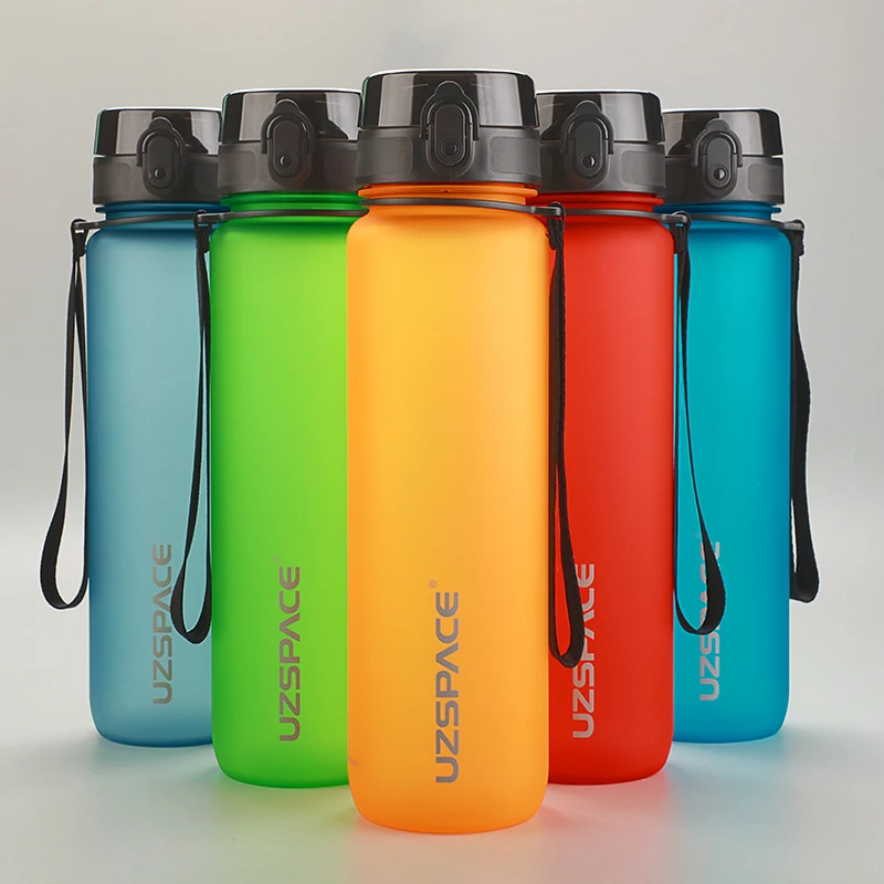 800ml UZPACE Drinking Bottle,Fast Flow Swing Top Sports Flask ideal for Running, Cycling, Hiking | BPA Free Plastic  bottle