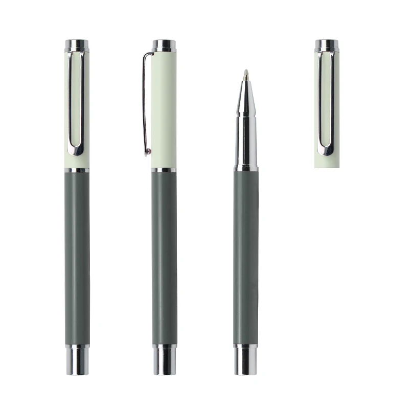 High Quality Fashion Colorful Student Gel Pens Business Promotion Gift Pen Metal Roller Pen for gift
