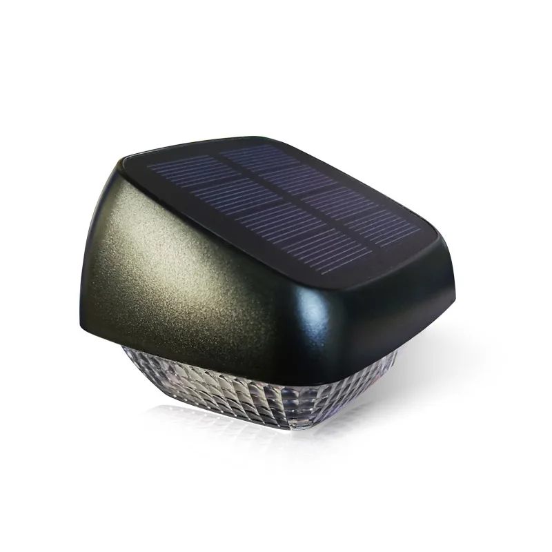 Decorative Super Bright Solar Fence Lights Warm White /7 Color Changing Long Battery Life Sturdy & Long-lasting Led Deck Lights