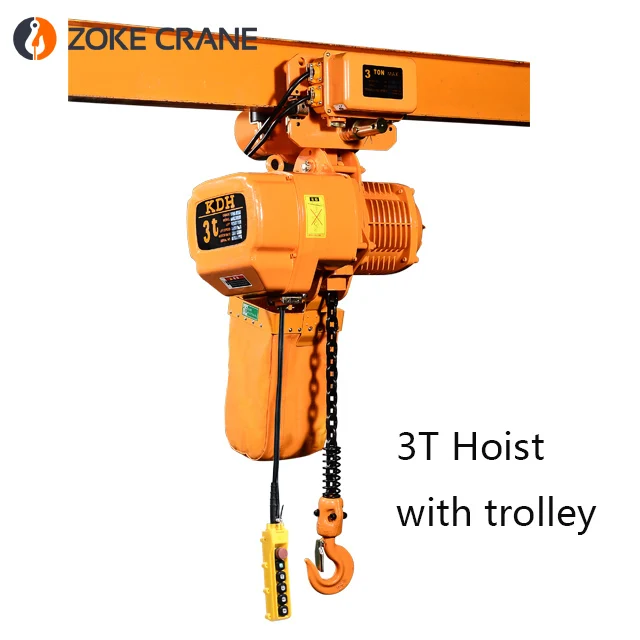Good Quality Good Price Vanbon Made 1Ton 2Ton 3Ton 5Ton 10Ton Chain Hoist Electric Chain Hoists