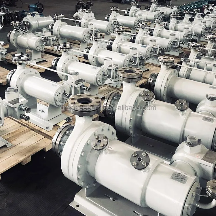 Industrial Horizontal Liquid Ammonia Pump for Refrigeration LPG Transfer Explosion proof pump sealless canned pump