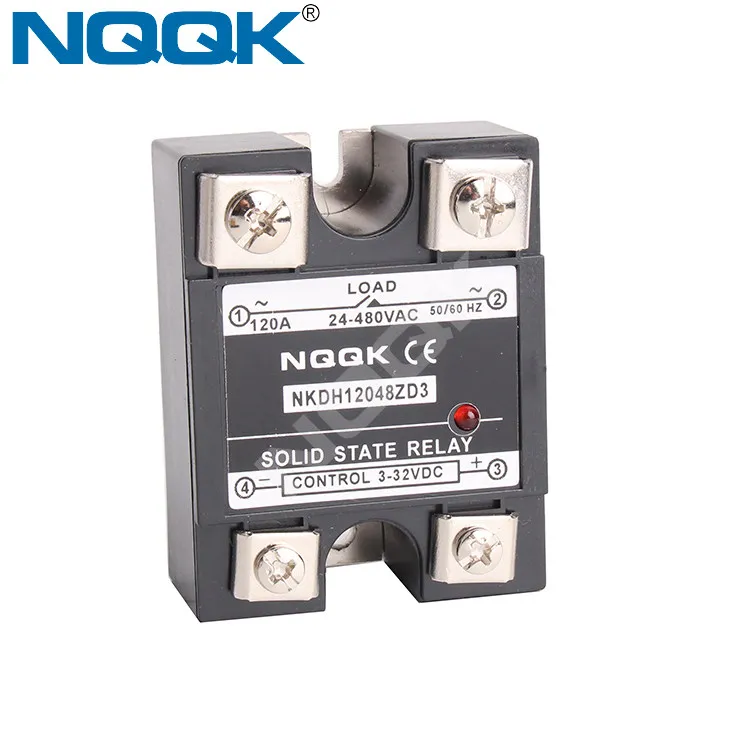 AC к DC 120A Однофазное твердотельное реле с CE SSR-120DA