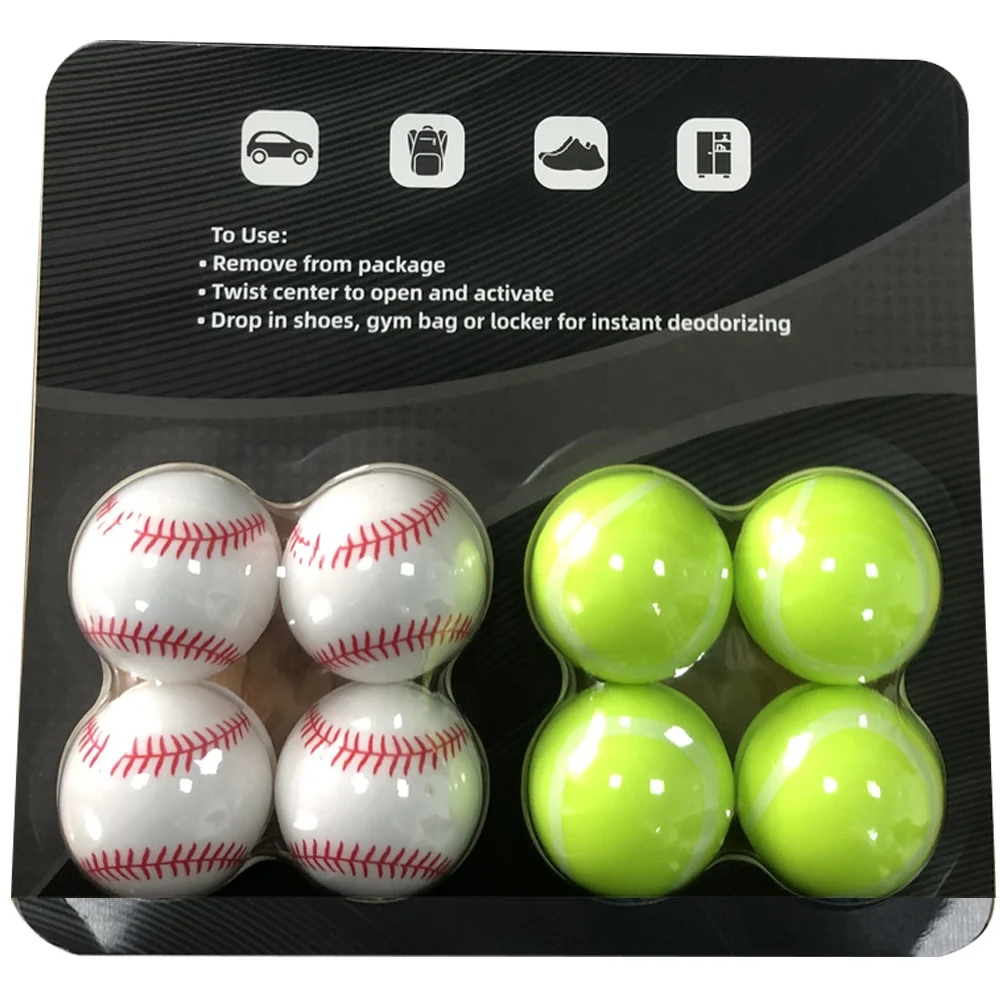 Best selling shoe Air freshener sneaker balls/shoe deodorizer ball for gym bags&locker deodorizer