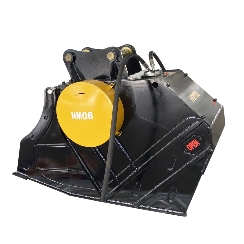 HOMIE 20 tons jaw crusher bucket with SAI motor