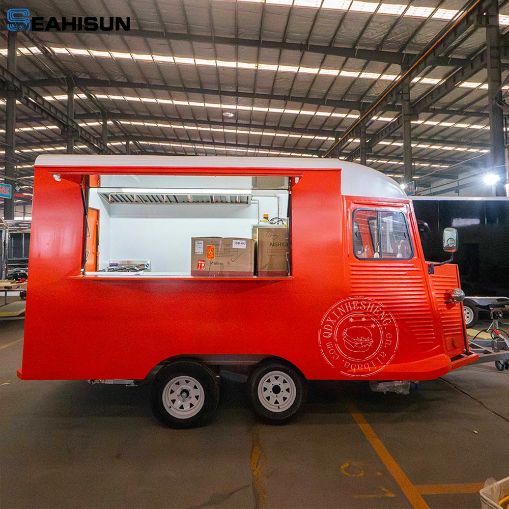 concession street mobile food trailer american coffee food truck with full kitchen