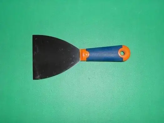 High Quality Paint Scraper Soft Grip Handle PP/TPR Stainless Steel blade Putty Knife