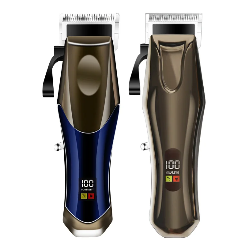 Professional hair cut machine waterproof wireless men barbers salon electric 0mm all metal trimmer buy hair clippers