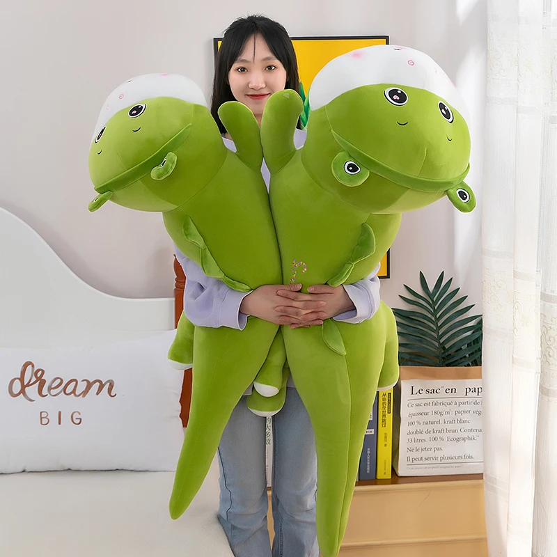 Factory Outlet 60cm Stuffed Dinosaur Cartoon Animals Plush Toys Green Super Soft Toys Dino Plush Toy Pillow