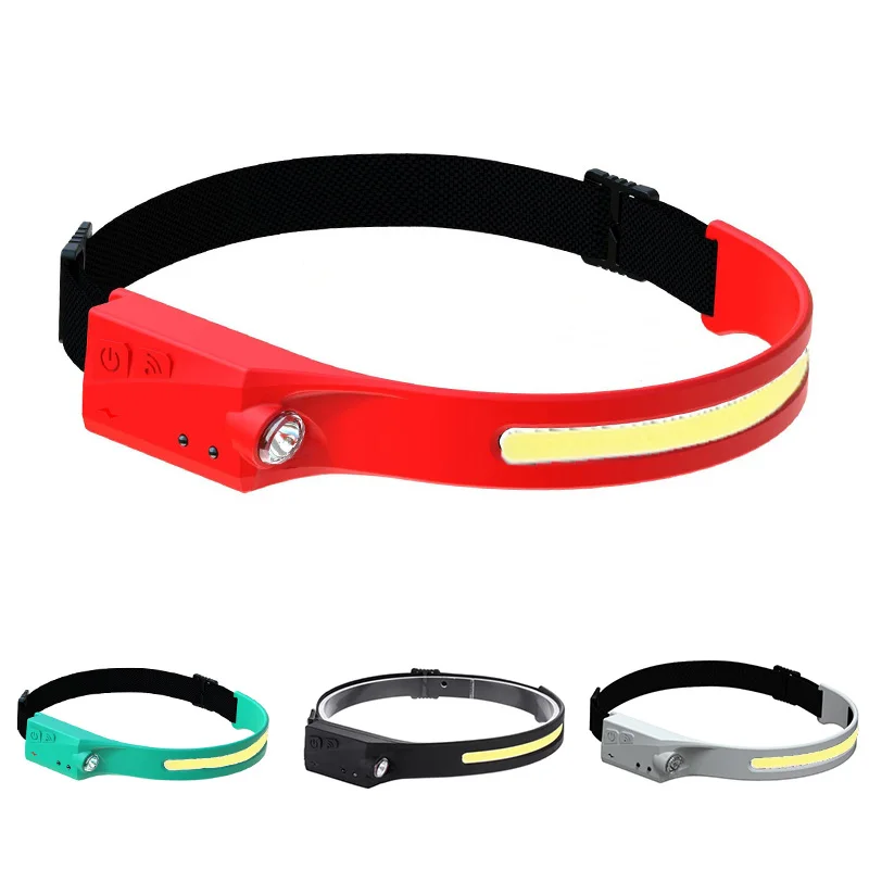 500lm rechargeable head lamp lx200 induction headlamp 400 lumens usb