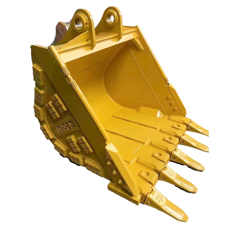 Customized Size Standard Trench Clamshell Rtilt Rock Stone Loader Mini Wheel Excavator Crusher Bucket