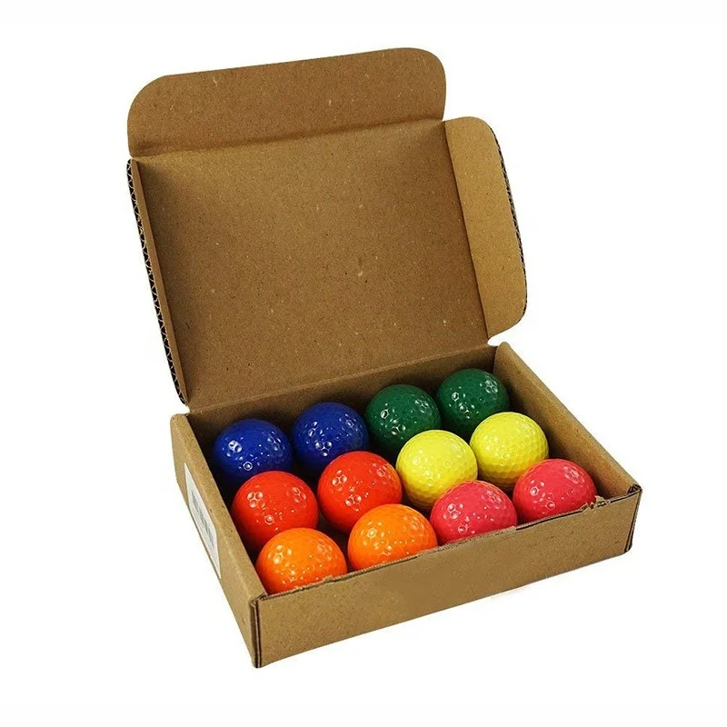 High Standard Best Price Long Distance Hot Sale Customizable 2 3 4 Layer Surlyn Color Golf Ball