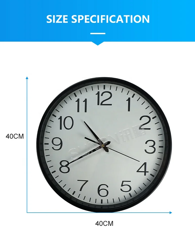 Examination room/hospital/office wall-mounted clock NTP network timing POE power supply time synchronization electronic clock