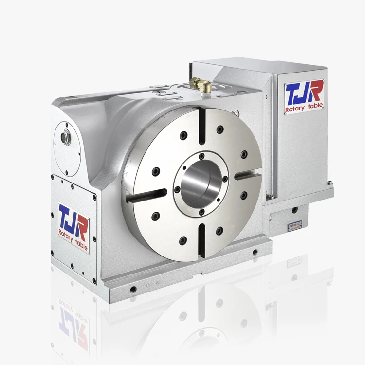 Factory sale high precision pneumatic pressure brake cnc milling machine 4th axis rotary table hydraulic indexing table rotary