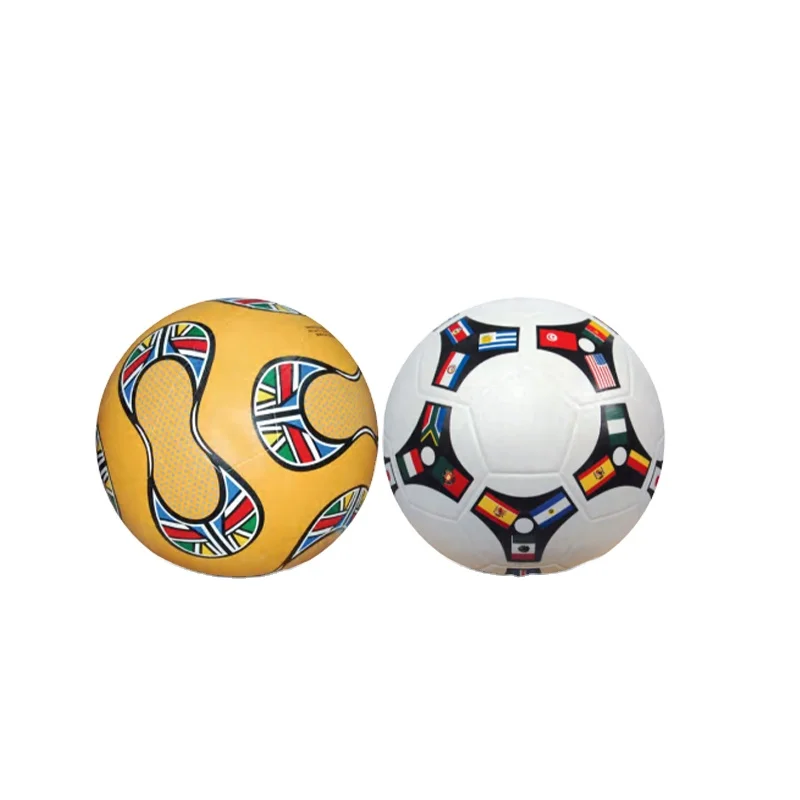 Pulei Promotion Factory Price Rubber american Football Customized size 3 4 5 rubber soccer ball