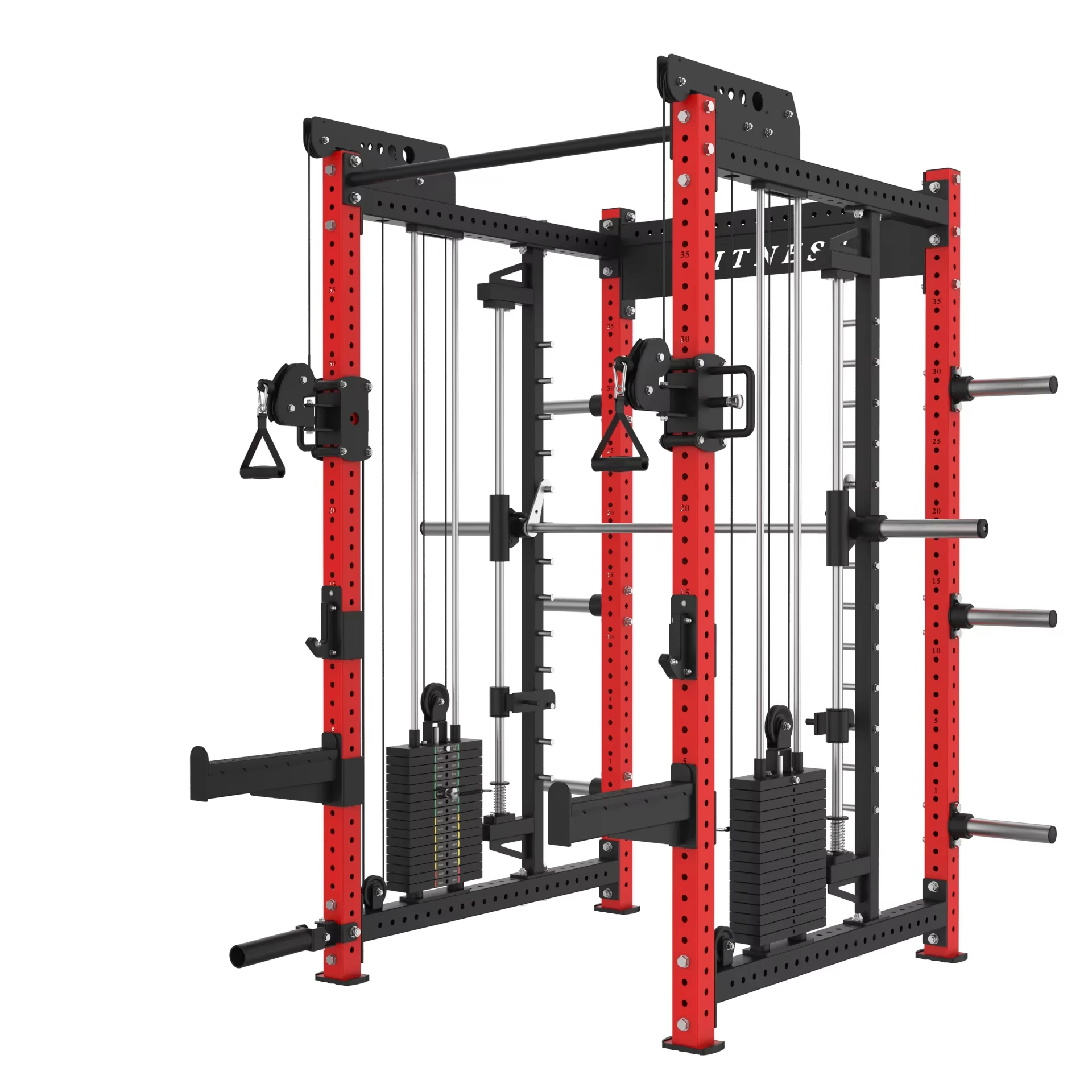 Top Seller Bodybuilding Household Gym indoor Fitness Equipment Multifunctional Smith Machine