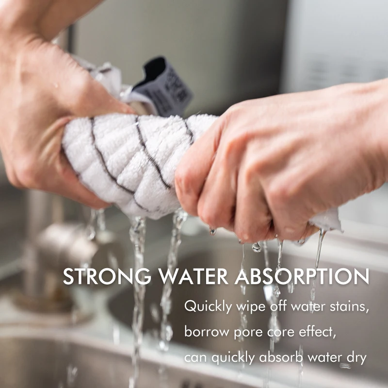 Cleaning products for household All Purpose Microfiber Towels Clean Dust Absorbent Dish Rags Cleaning Cloths for House Kitchen