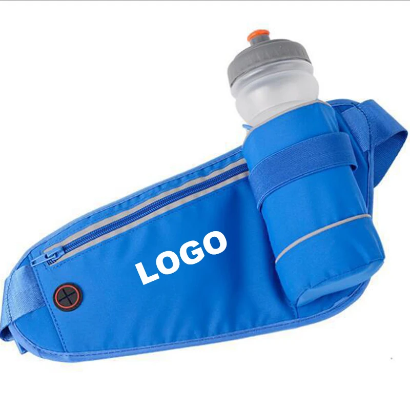 Functional Running Belt Multi-functional Sport Running Pouch Belt With Water Bottle Holder&Earphone Jack