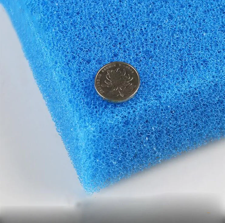 Blue Swimming Pool Foam Filter Sponges Reusable Washable Filter Sponge