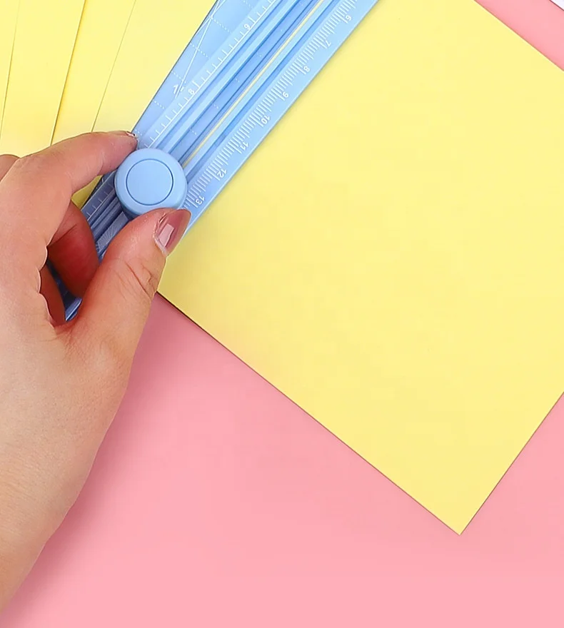 Безопасная и надежная хорошо спроектированная мини-гильотинная машина для резки бумаги для детей