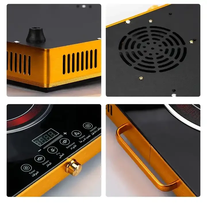 Unique design with knob glass ceramic Hob Knob Control Electric Furnace Furnace