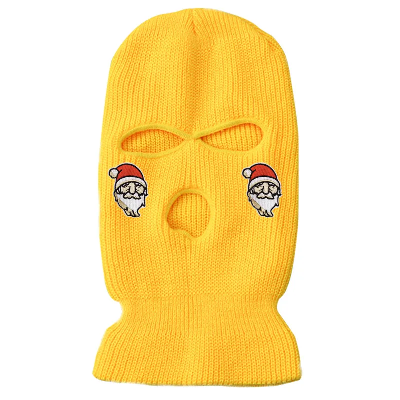 Christmas Elder Keep Warm Balaclava Hip Hop Mask Hat Caps For Ski Bicycle Cycling Beanies Halloween Funny Hats