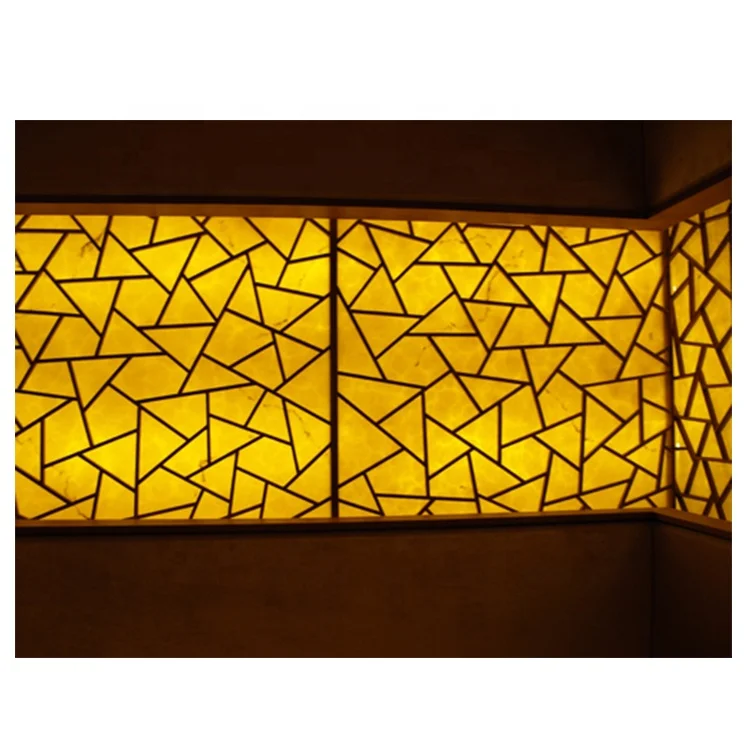  medial room wall panel onyx lamp high end bathroom resin decoration