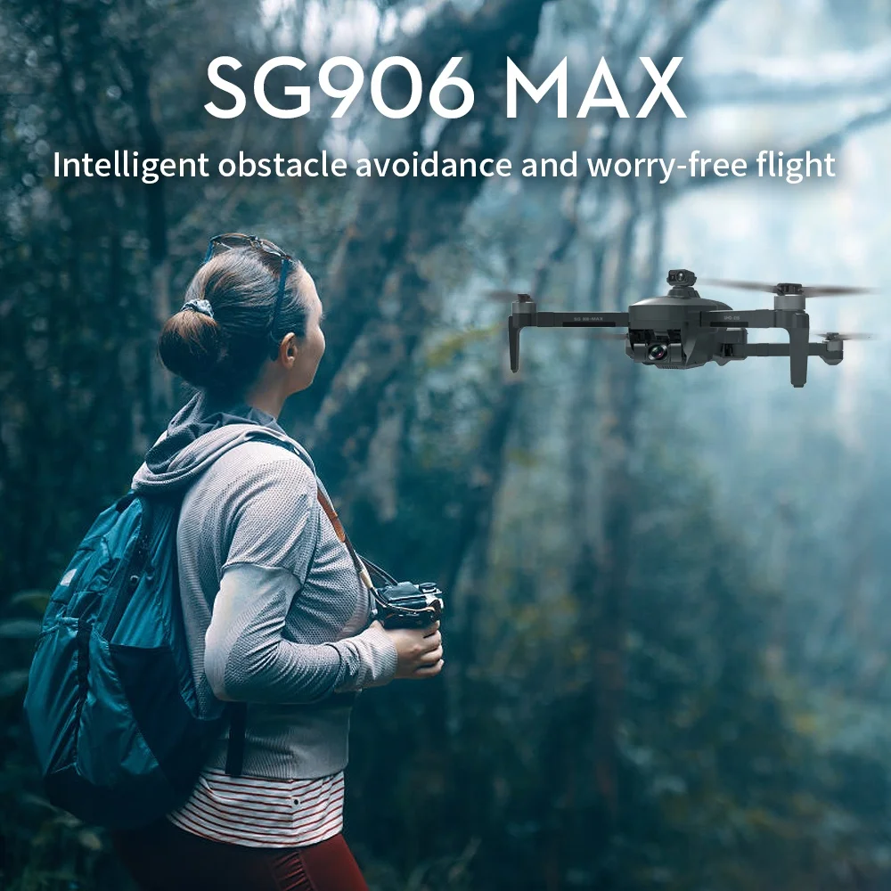  2021 ZLL Beast3 SG906 MAX 3-осевому гидростабилизатору drone с камерой GPS RC Drone 4K обходом