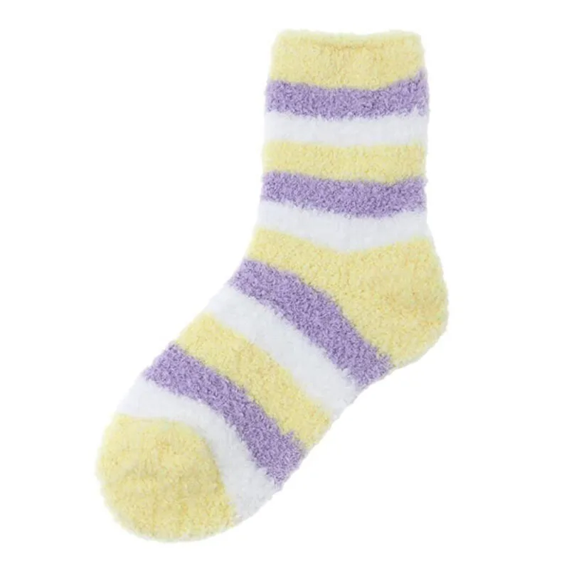 Women Cozy Cotton Socks Winter Sleep Bed Socks Floor Home Fluffy Socks Coral velvet Feet Warmer Christmas gift