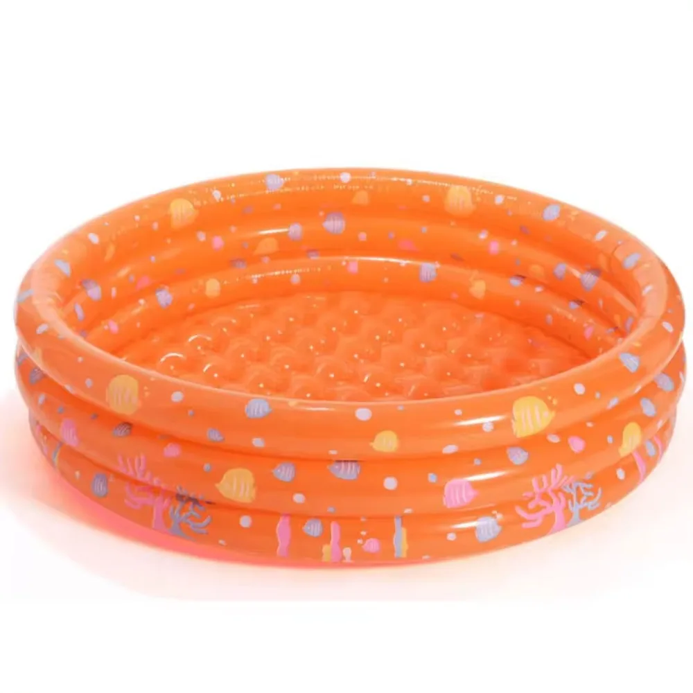 BSCI Indoor Outdoor Portable Child Play Water Inflatable Pool With Bubble Bottom