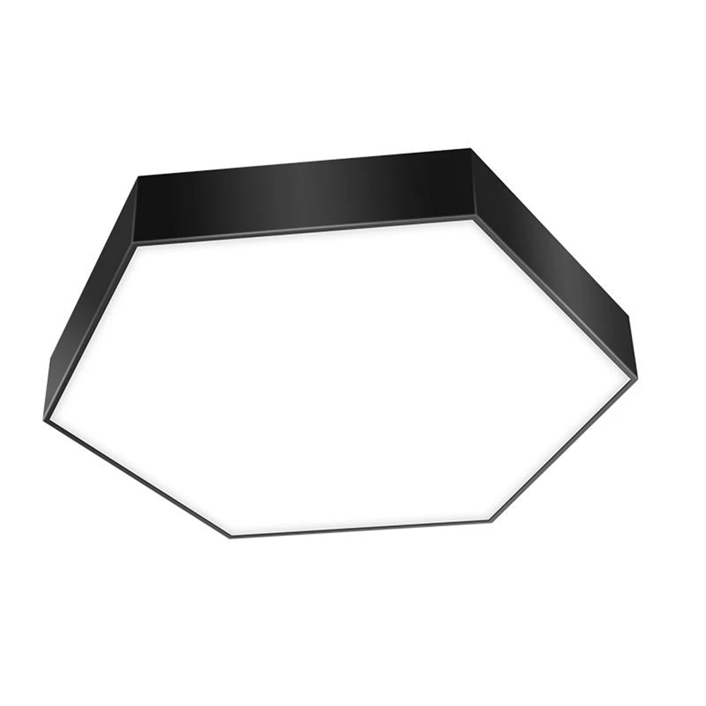 Wholesale Price 5 Years Warranty Commercial Lighting Fixture 36W 60cm CCT selected via Wall Switch Hexagonal LED Ceiling Light