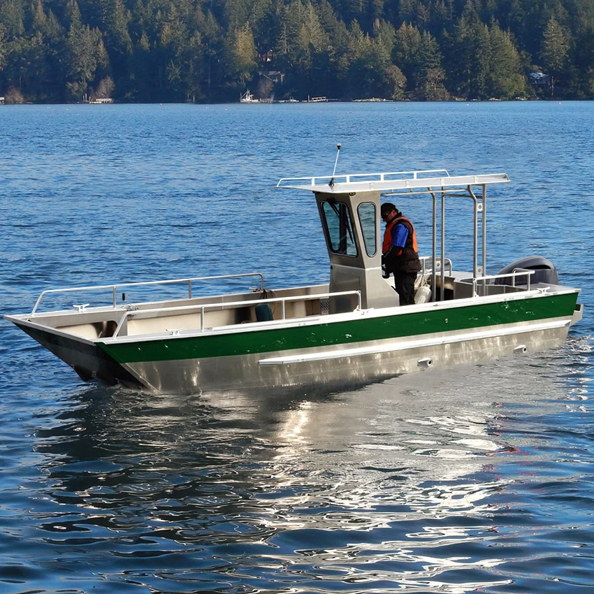 Boat fishing 15m Aluminum Landing craft ocean Boat commercial working boat