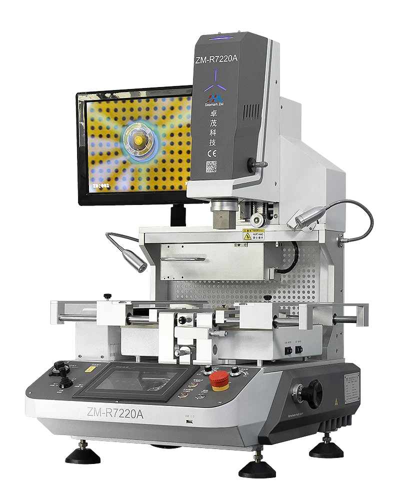 Лидер продаж, ZM-R7220A автоматическая станция для переоборудования BGA, паяльная станция BGA, реболлинг машина для ремонта ноутбука