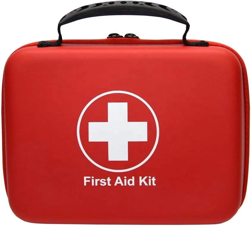 Travel First Aid Kit Bag 230 Piece Waterproof All Purpose Use Outdoor Indoor Car Hiking Big Storage Case
