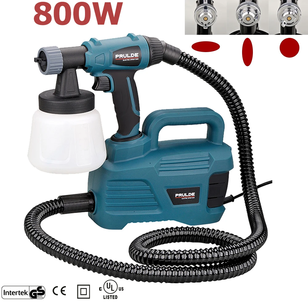 
Neu Master 800W HVLP Paint Sprayer 1.8m Hose 900ml Paint Spray Gun N3110A 
