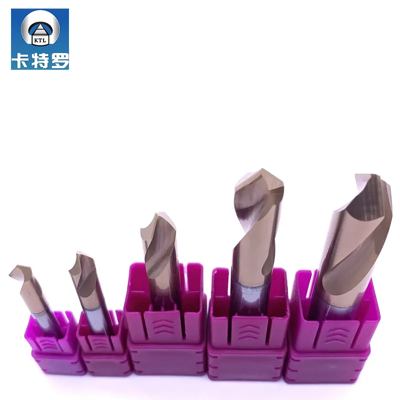 Advanced drill KTL tools hardware 13.3cm long carbide centering spiral drill bit