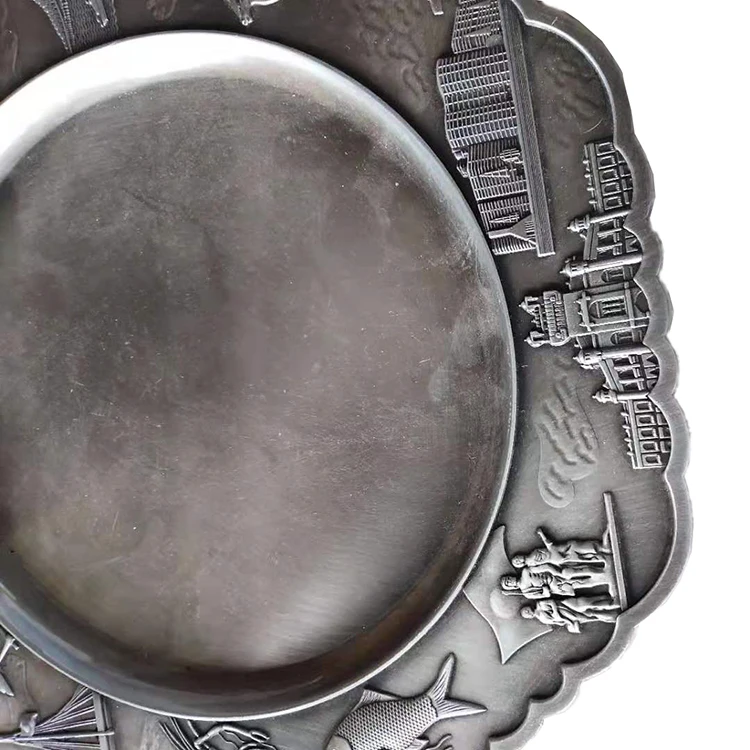 
Bronze gold metal plate / Memorial Award / metal medal 